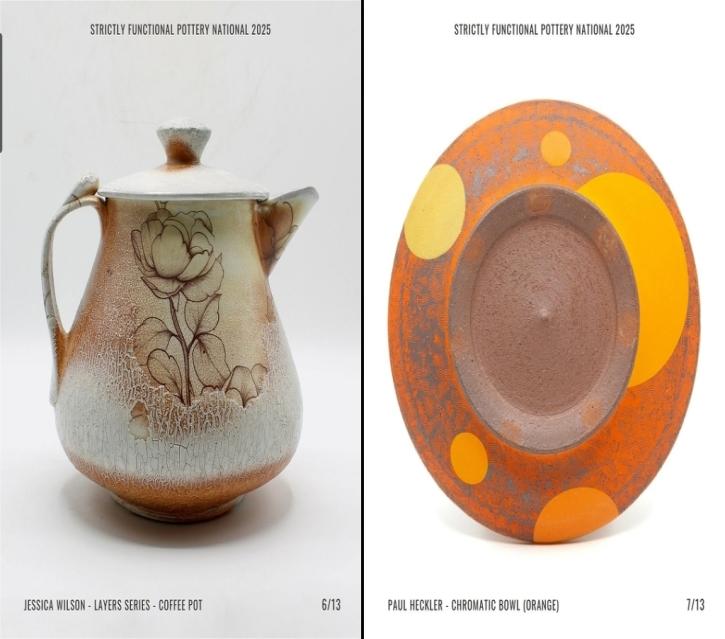 گزارش تحلیلی نمایشگاه ملی سفال کاربردی آمریکا ۲۰۲۵ 3