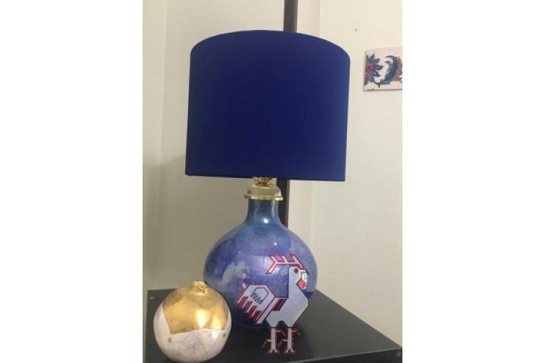 آباژور سرامیک سرمه ای