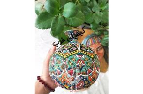 میناکاری روی سفال