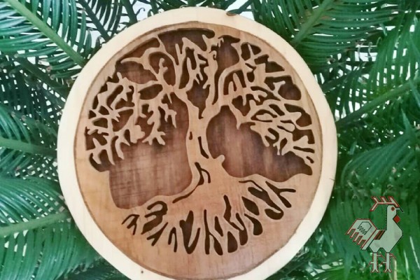 تابلو مشبک چوبی