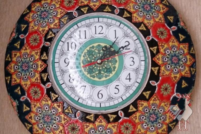 فروش ظروف میناکاری سفالی زیرلعابی هفترنگ
