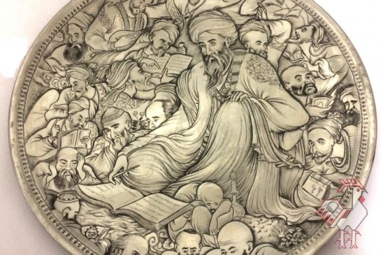 سینی قلم زنی مس